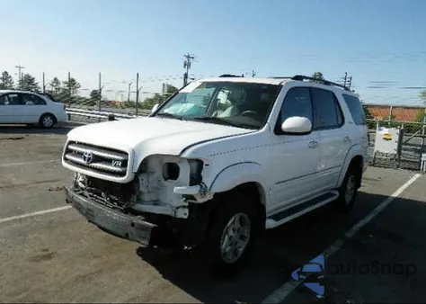 2001 Toyota Sequoia Limited from USA, damaged, VIN 5TDBT48A51S022854